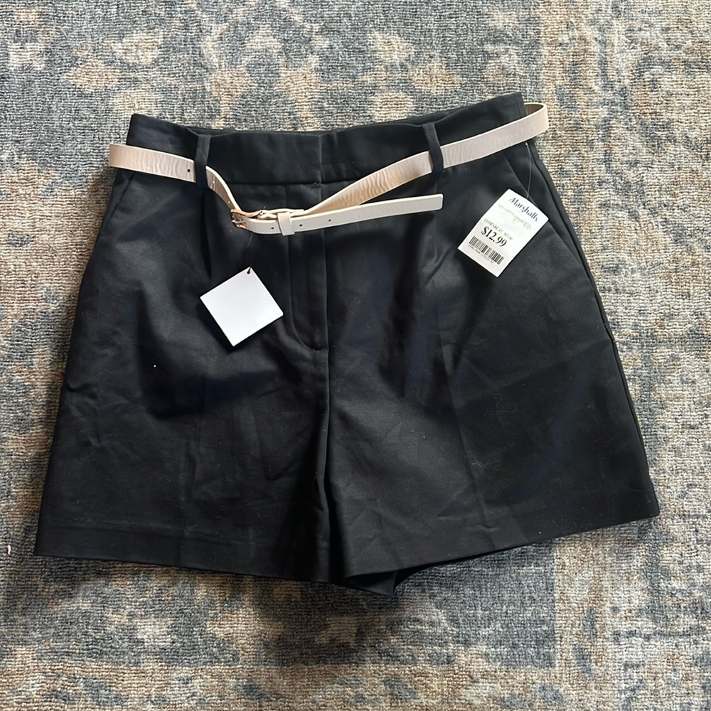 Zara black shorts